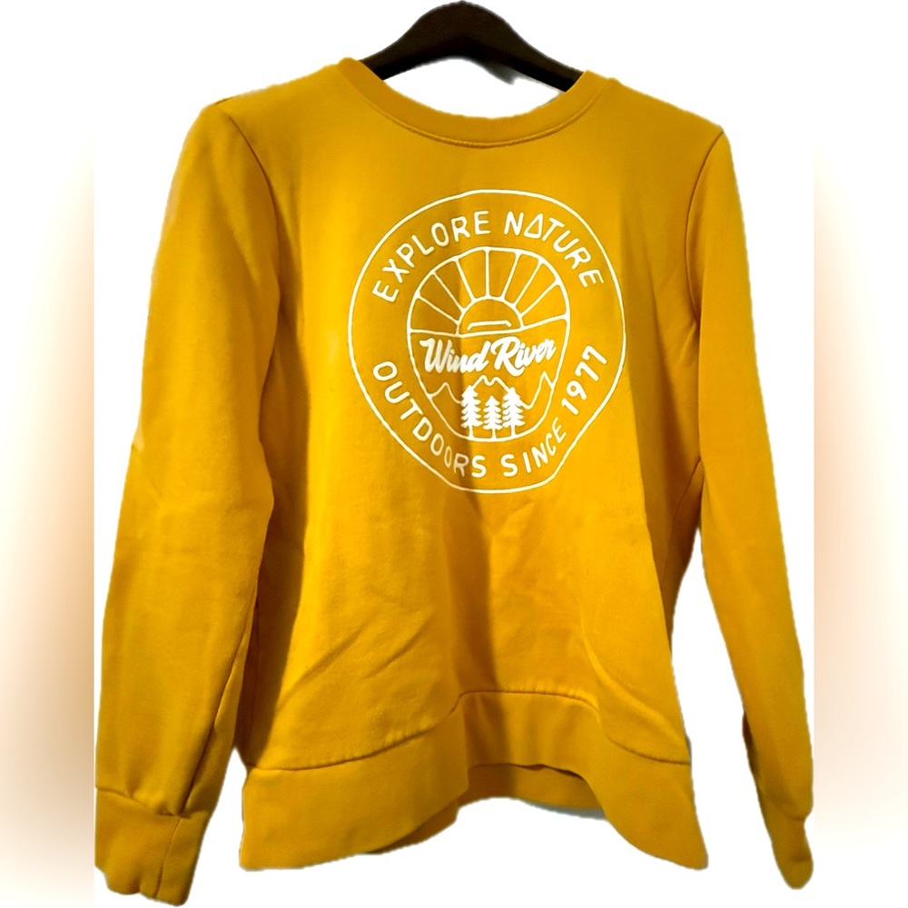 Yellow Wind River Explore Nature Sweatshirt
